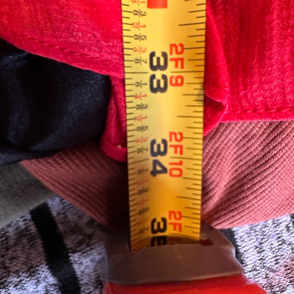 Elegant Red Women's Dress - Picture 9 of 10